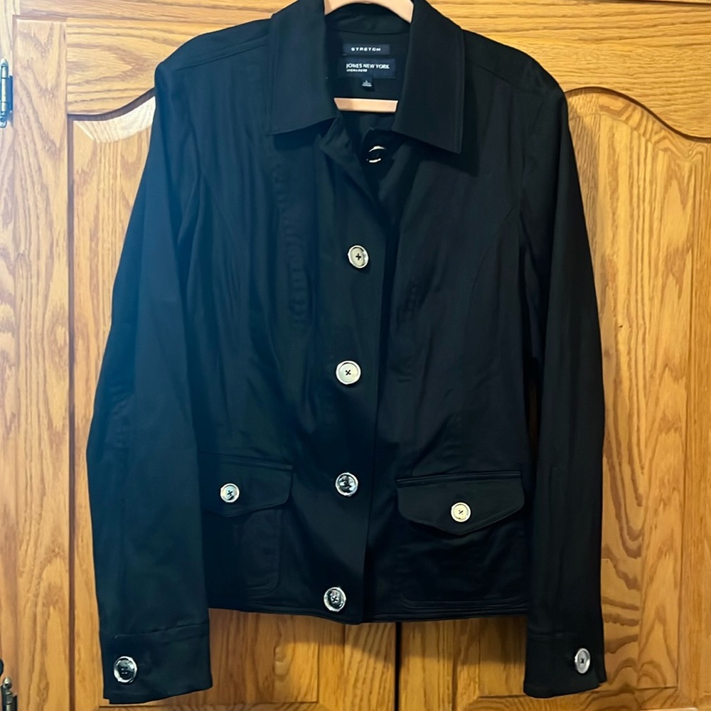 Jones New York Signature Black Women’s Stretch Jacket.